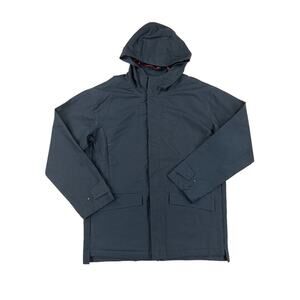 Perry Ellis - Hooded Rain Jacket in Navy
